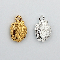 925 Sterling Silver 4*6mm Oval Gemstone Charms