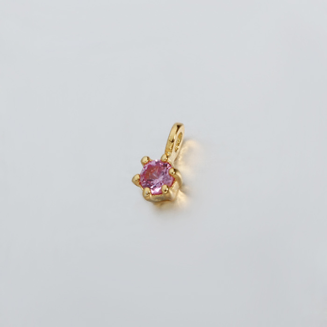 925 Sterling Silver CZ Charms