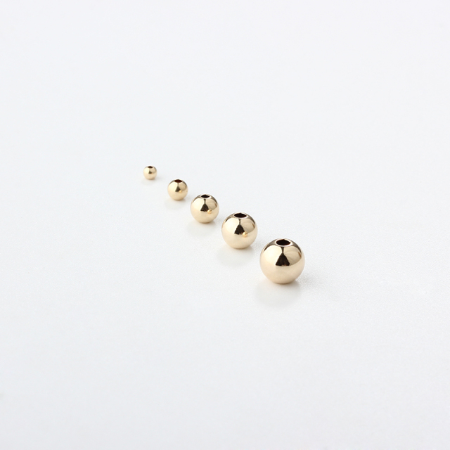 925 Sterling Silver Shiny Round Bead
