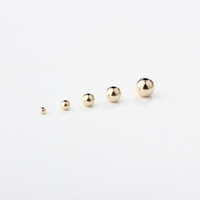 925 Sterling Silver Shiny Round Bead