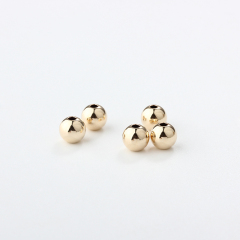 925 Sterling Silver Shiny Round Bead