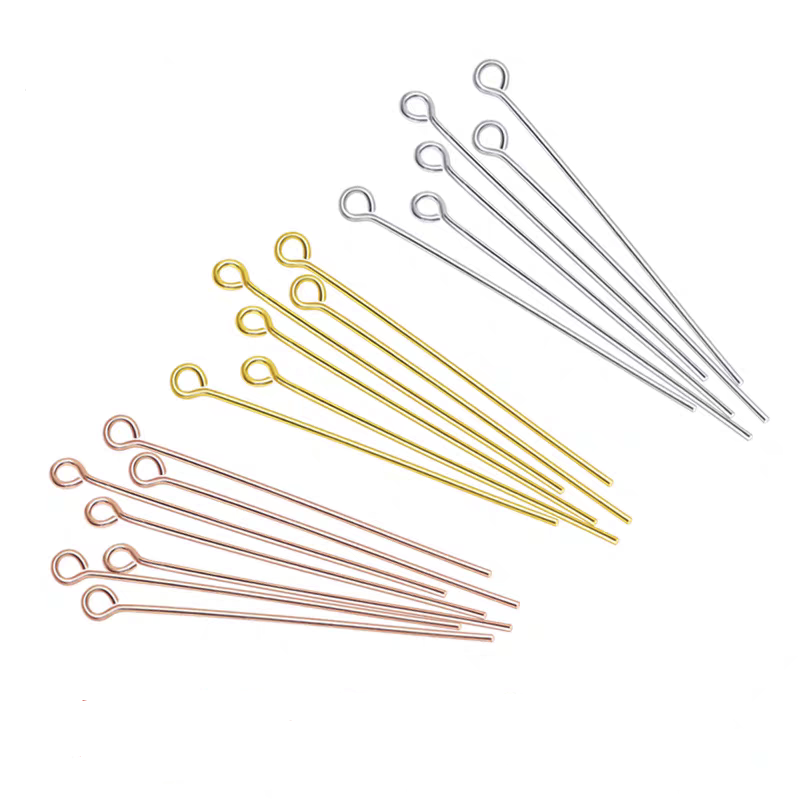 925 Sterling Silver Eye Pins