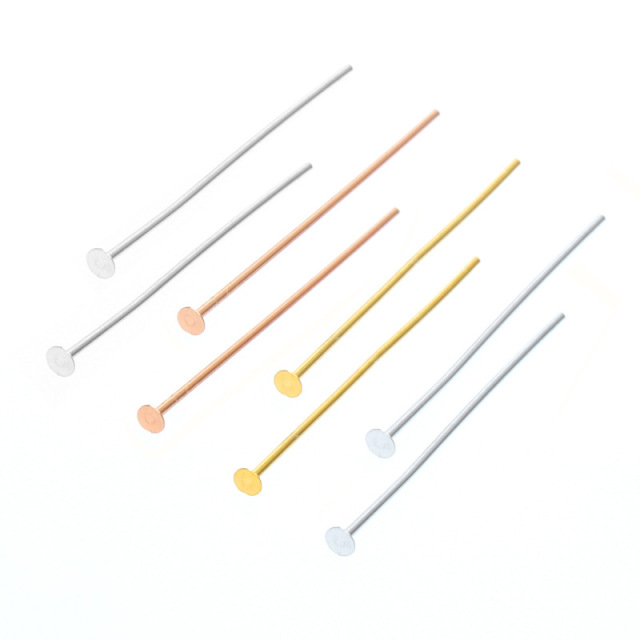 925 Sterling Silver Flat Pins