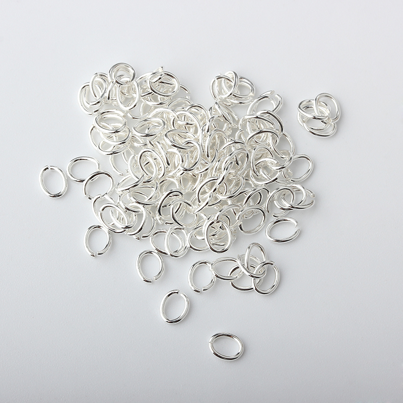 925 Sterling Silver Oval Open Jump Ring