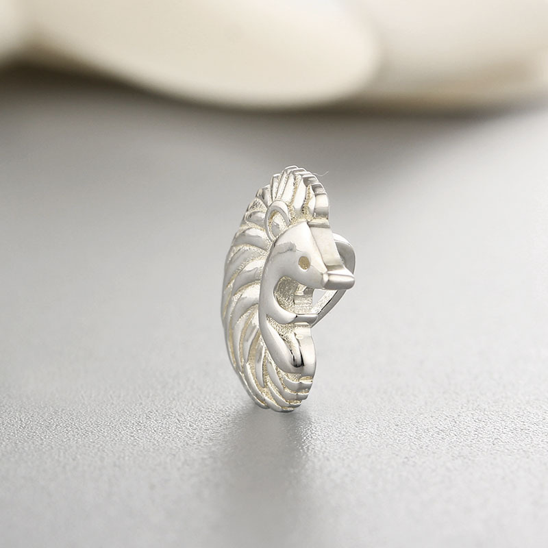 925 Sterling Silver Cute Hedgehog Pendants