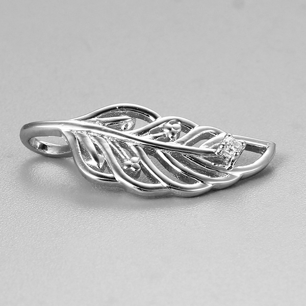 925 Sterling Silver Leaf Pendants