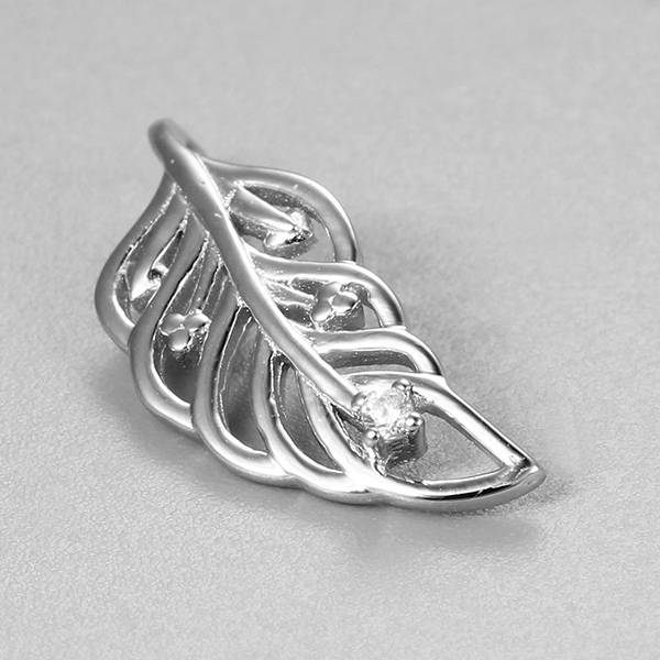 925 Sterling Silver Leaf Pendants