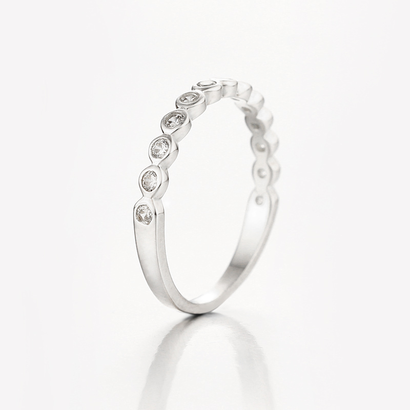 925 Sterling Silver Cubic Zirconia Rings