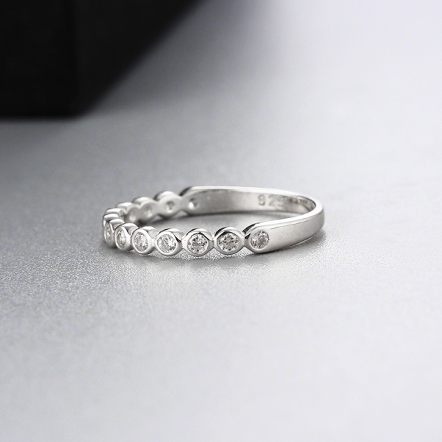 925 Sterling Silver Cubic Zirconia Rings