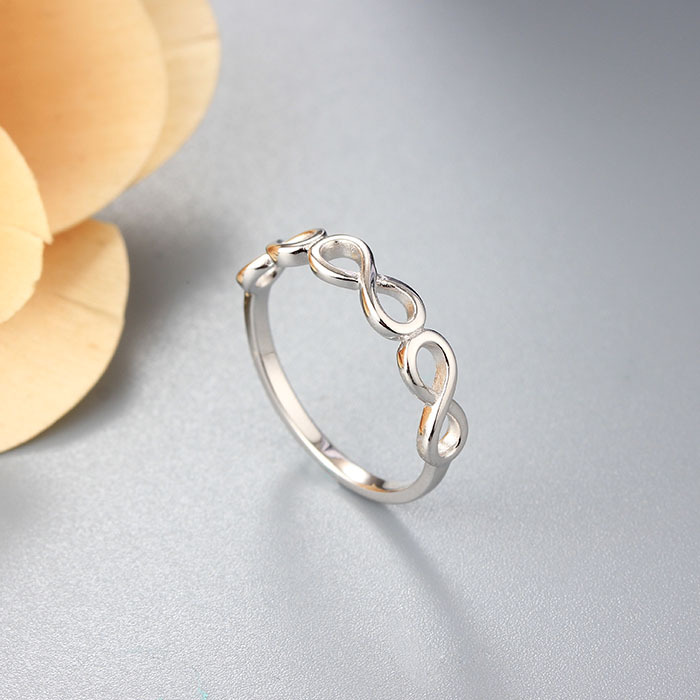 925 Sterling Silver Infinity Rings