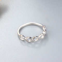 925 Sterling Silver Infinity Rings