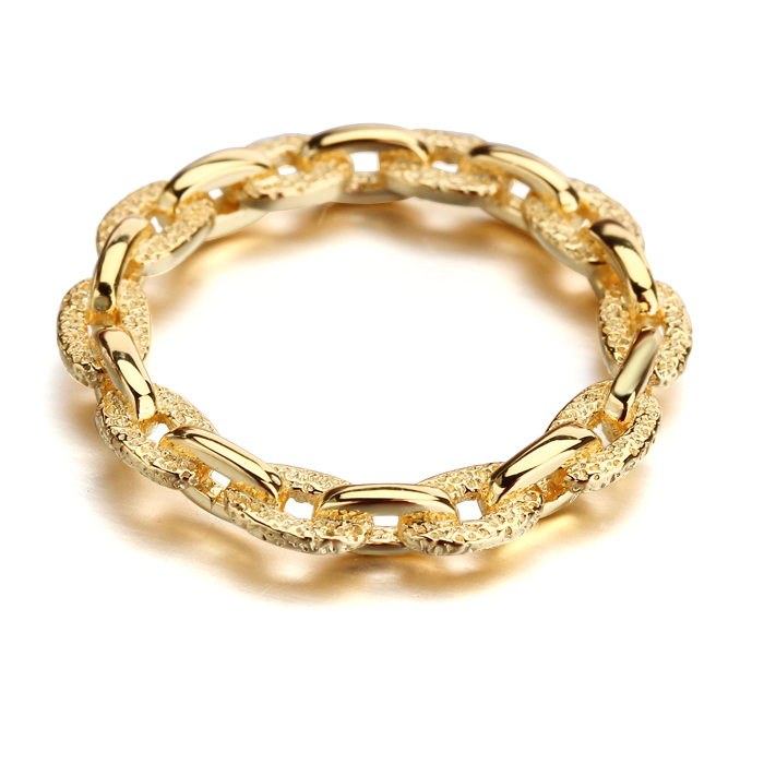 925 Sterling Silver Link Ring