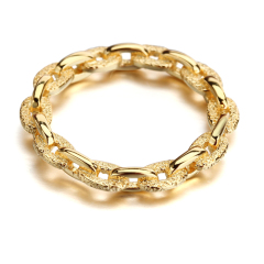 925 Sterling Silver Link Ring