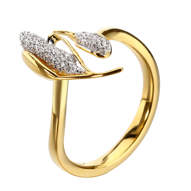 925 Sterling Silver Plant Corn Jewelry Ring