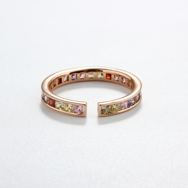 925 Sterling Silver CZ Ring