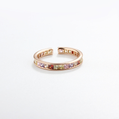 925 Sterling Silver CZ Ring