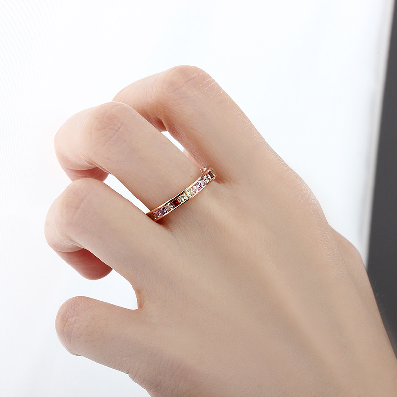 925 Sterling Silver CZ Ring