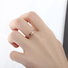 925 Sterling Silver CZ Ring