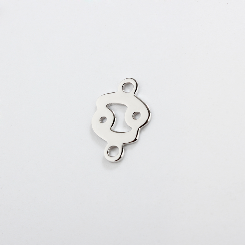 925 Sterling Silver Zodiac Sign Connectors