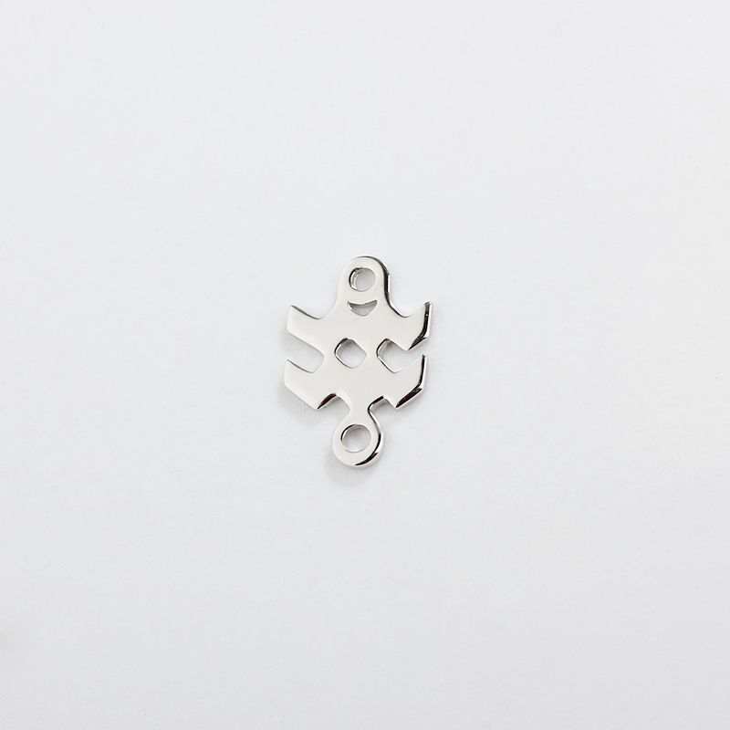 925 Sterling Silver Zodiac Sign Connectors