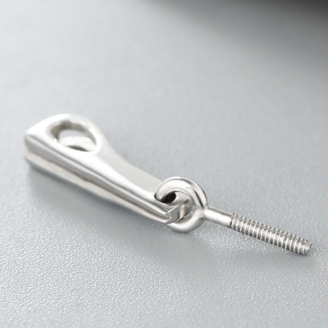 925 Sterling Silver Simple Hollow Pendant For Pearl