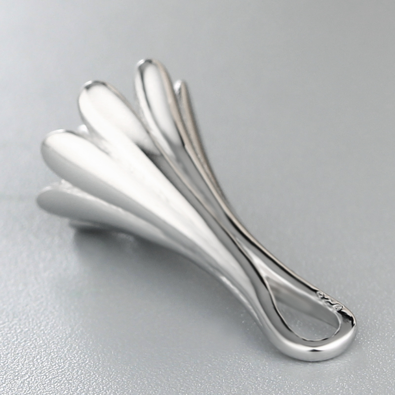 925 Sterling Silver Flower Pendant For Pearl