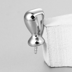 925 Sterling Silver Simple Pearl Pendant Findings