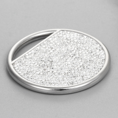 925 Sterling Silver 35mm Round Bezel