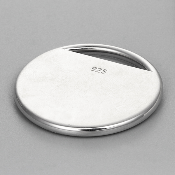 925 Sterling Silver 35mm Round Bezel