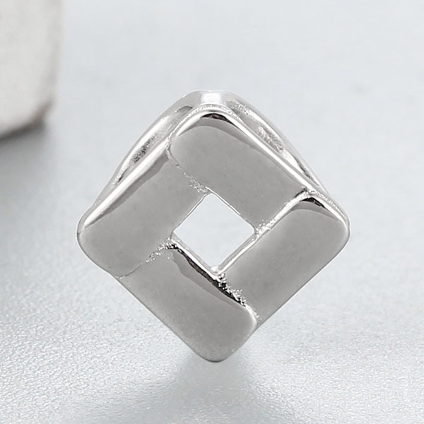 925 Sterling Silver Hollow Fashion Simple Pendant