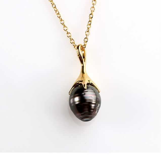 925 Sterling Silver Pearl Pendant Mounting -Small