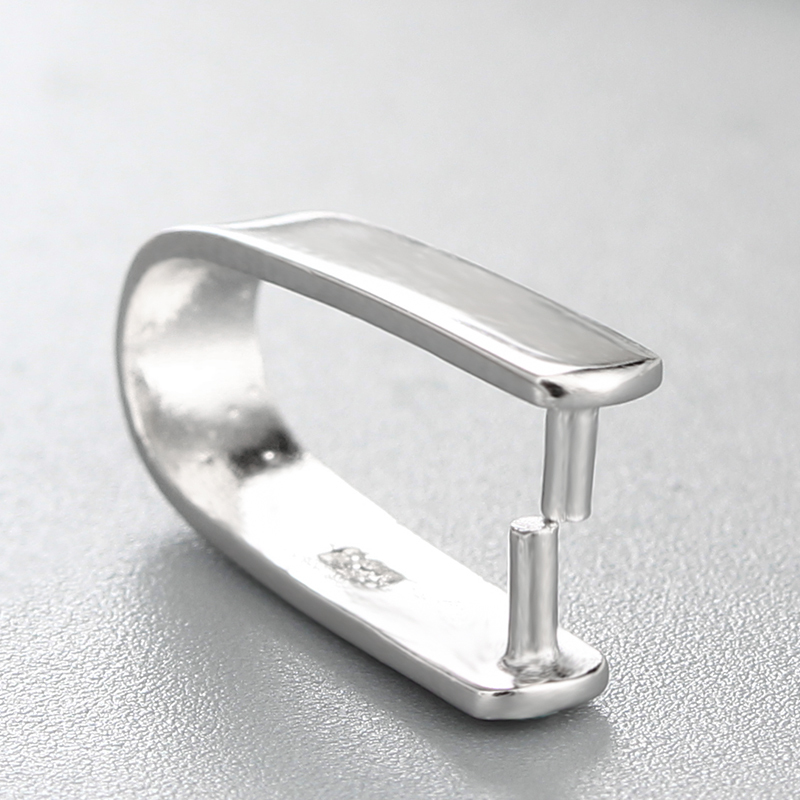925 Sterling Silver Small Pendant Bail Clasps