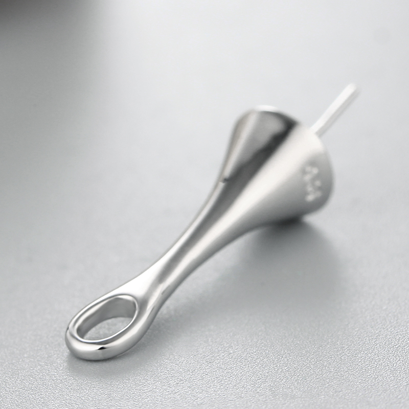 925 Sterling Silver Unique Bell-Shape Pendant For Pearl