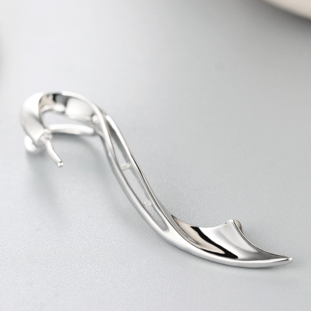 925 Sterling Silver Unique Long Pendant For Pearl