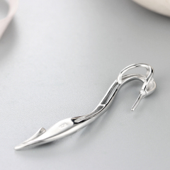 925 Sterling Silver Unique Long Pendant For Pearl