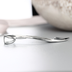 925 Sterling Silver Unique Long Pendant For Pearl