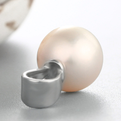 925 Sterling Silver Simple Pendant For Pearl Making