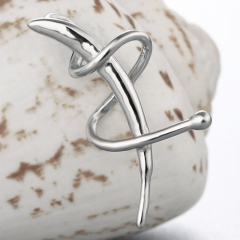 925 Sterling Silver Modern Pearl Pendant Mounting