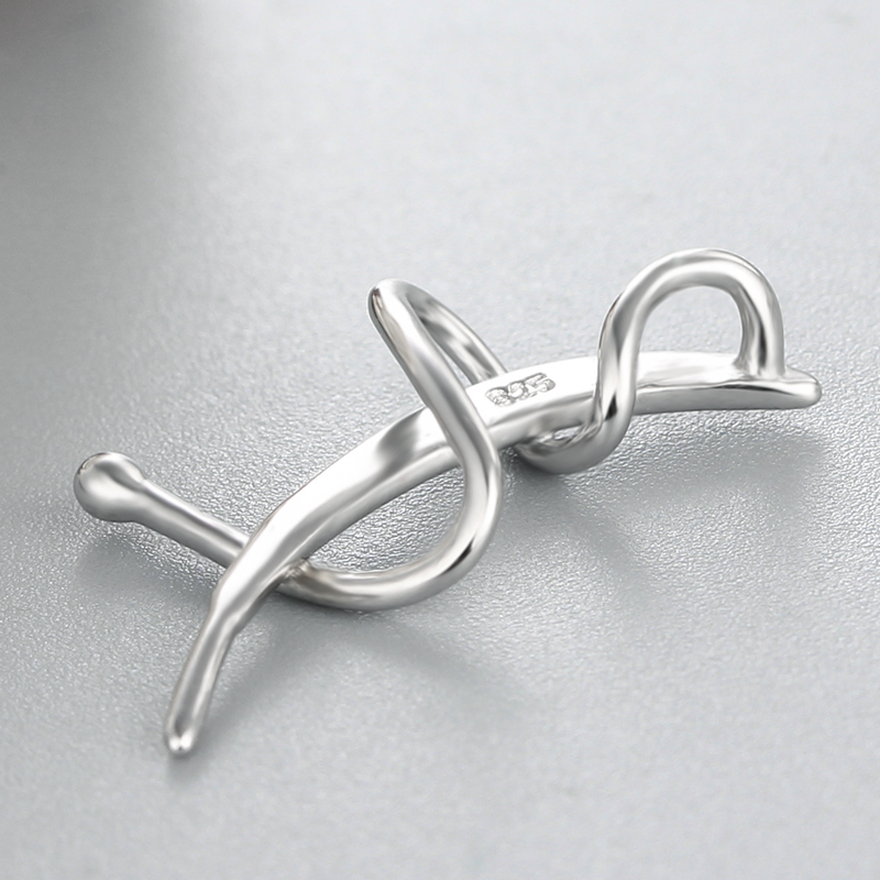 925 Sterling Silver Modern Pearl Pendant Mounting