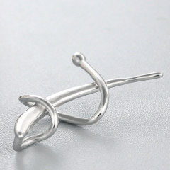 925 Sterling Silver Modern Pearl Pendant Mounting