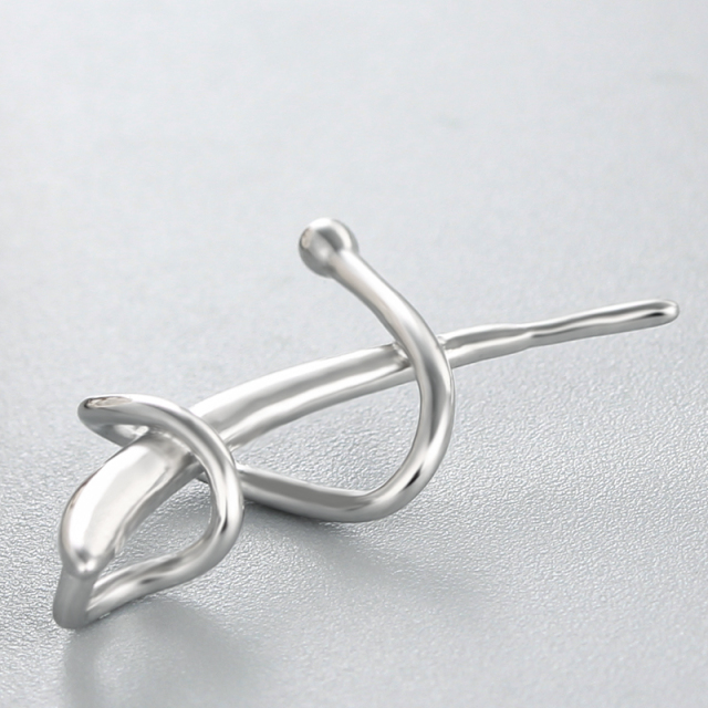 925 Sterling Silver Modern Pearl Pendant Mounting