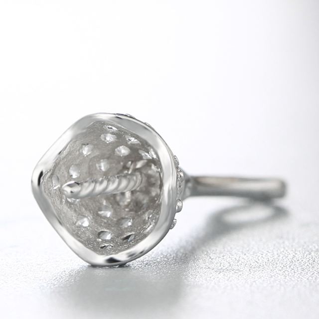 925 Silver CZ Micro Pave Pendant Wholesale For Pearl