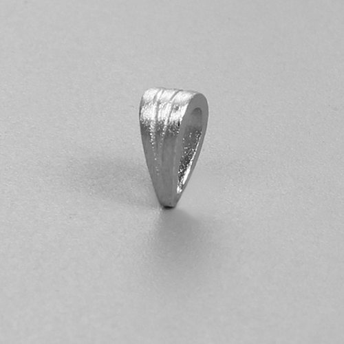 925 Sterling Silver Brushed Pendant Bails