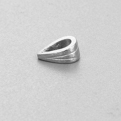 925 Sterling Silver Brushed Pendant Bails