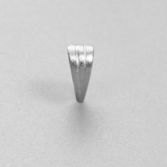 925 Sterling Silver Brushed Pendant Bails