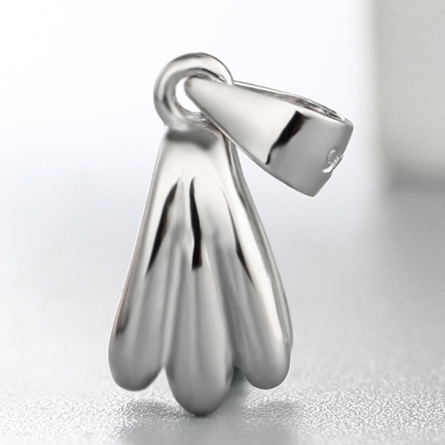 925 Sterling Silver Banana Pendant Clasps