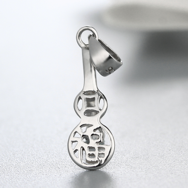 925 Sterling Silver Happiness Pendant Findings