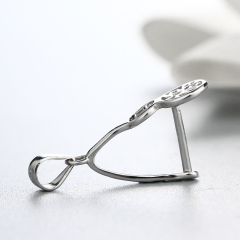 925 Sterling Silver Happiness Pendant Findings