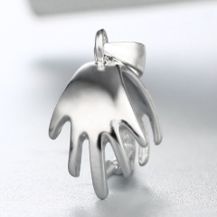 925 Sterling Silver Hand Pendant Clasps