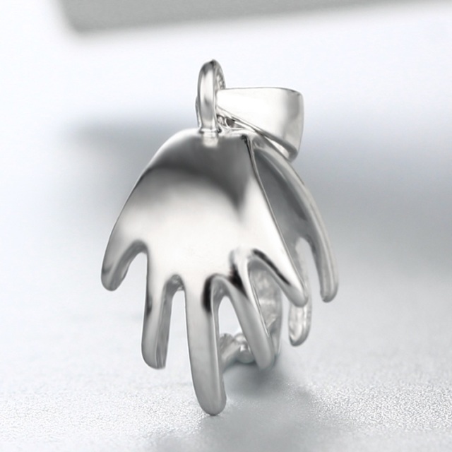 925 Sterling Silver Hand Pendant Clasps